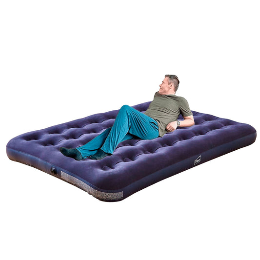 Neo Double Flocked Inflatable Airbed Mattress